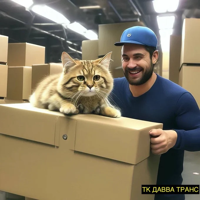 Доставка товара с услугой грузчика.